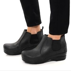 Dansko Frankie Chelsea Boot Size 39 / 8.5 Black